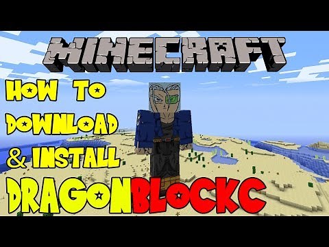 Minecraft: How to Download & Install Dragon Block C on Mac & PC Tutorial (Dragon Ball Z Mod)