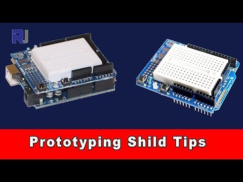 How to use Prototyping Shield with breadboard for Arduino