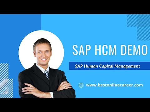 SAP HCM Live Demo Session | SAP HCM Online Training with Best Online Career